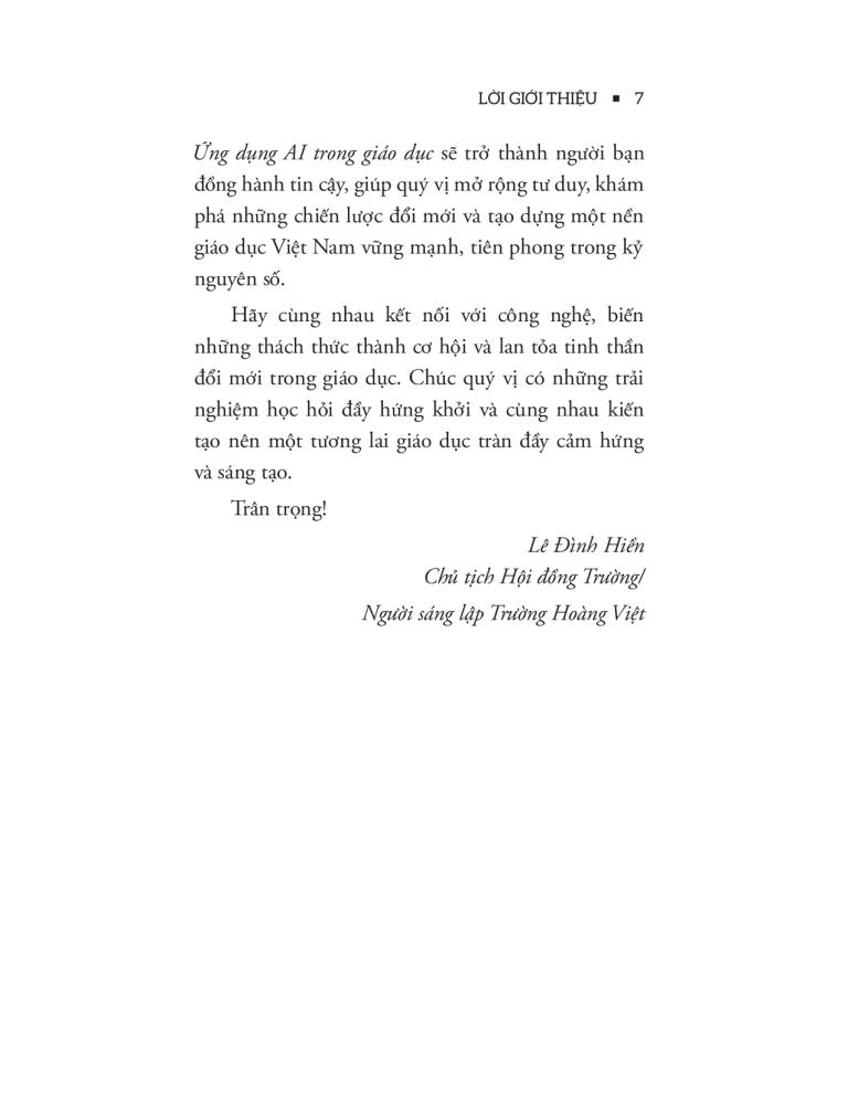 ỨNG DỤNG AI TRONG GIÁO DỤC (Tiếp cận AI để nâng cao chất lượng đào tạo)